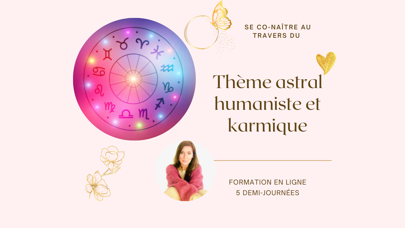 Formation astrologie humaniste et karmique en ligne - thème astral