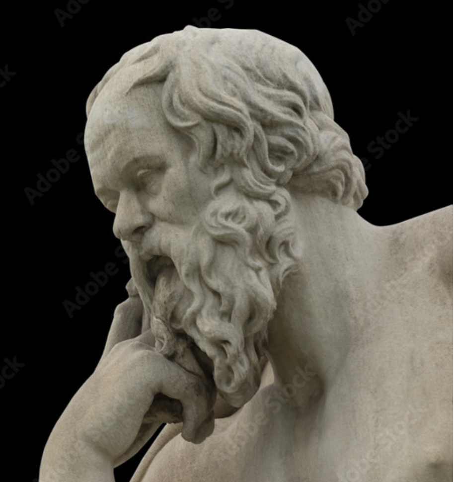 Portrait de Socrate, philosophe