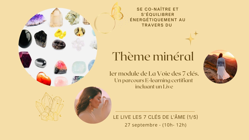 Live - Le Thème minéral (clé 1) 